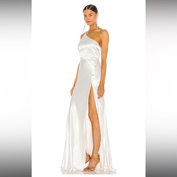 NWOT SAU LEE Hailey Gown in Ivory SMALL / 4 - Picture 2 of 6